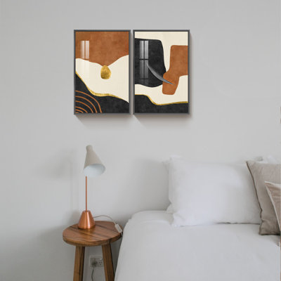 " Boho Art " 2 - Pieces