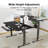 Electric Adjustable Standing Desk with Keyboard Tray,Height Adjustable Ergonomic Desk for Home or Office.-1018591091-1018591090