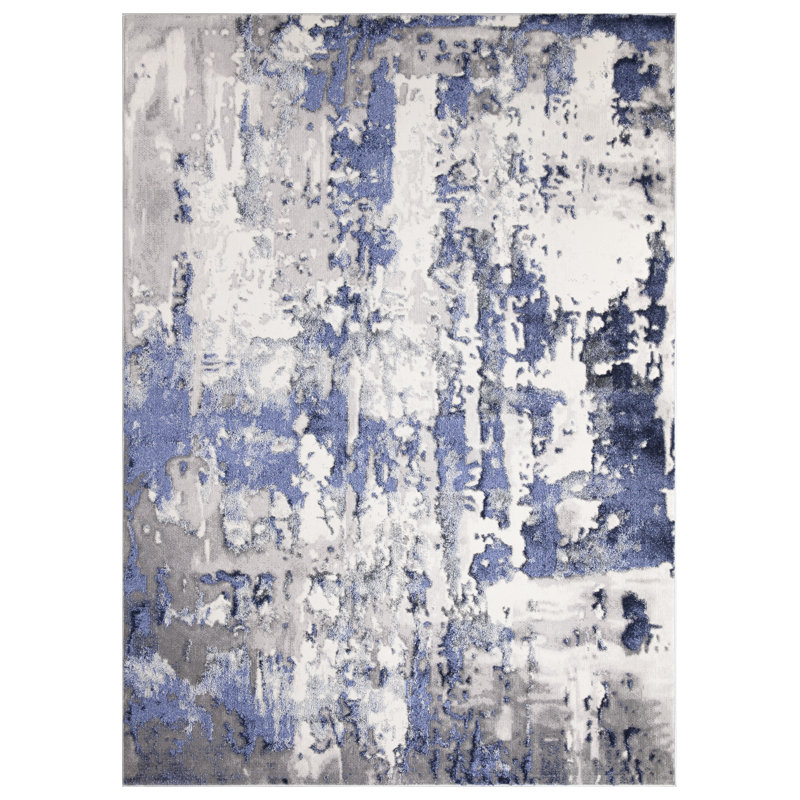 Eringate Abstract Indoor / Outdoor Area Rug, Rectangle 200 x 290cm