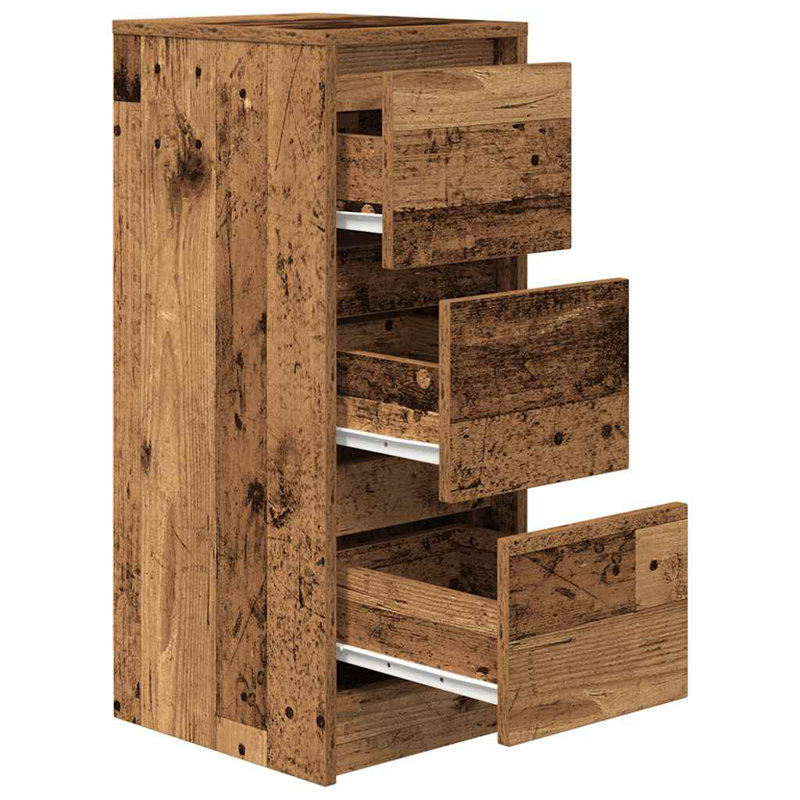 Sideboard 29.5X34x76 Cm Engineered Wood, Old Wood