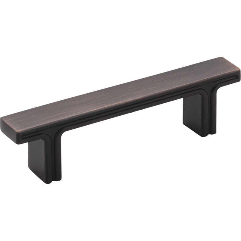Anwick Bar Pull, Brushed Oil Rubbed Bronze, 3"