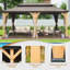 Outdoor Metal Patio Gazebo