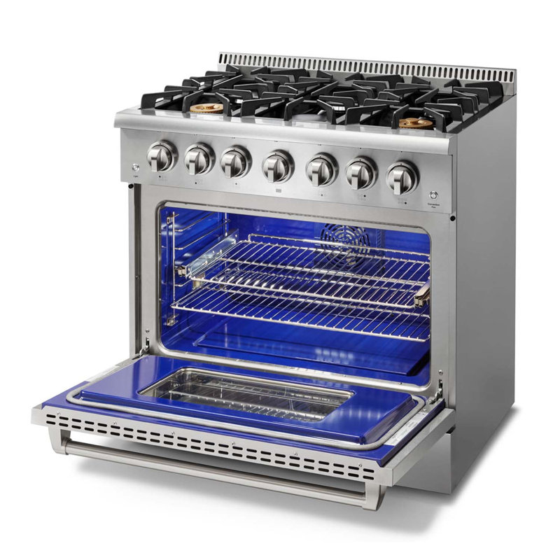 Thor Kitchen 36" 5.2 Cubic Feet Free Standing Range