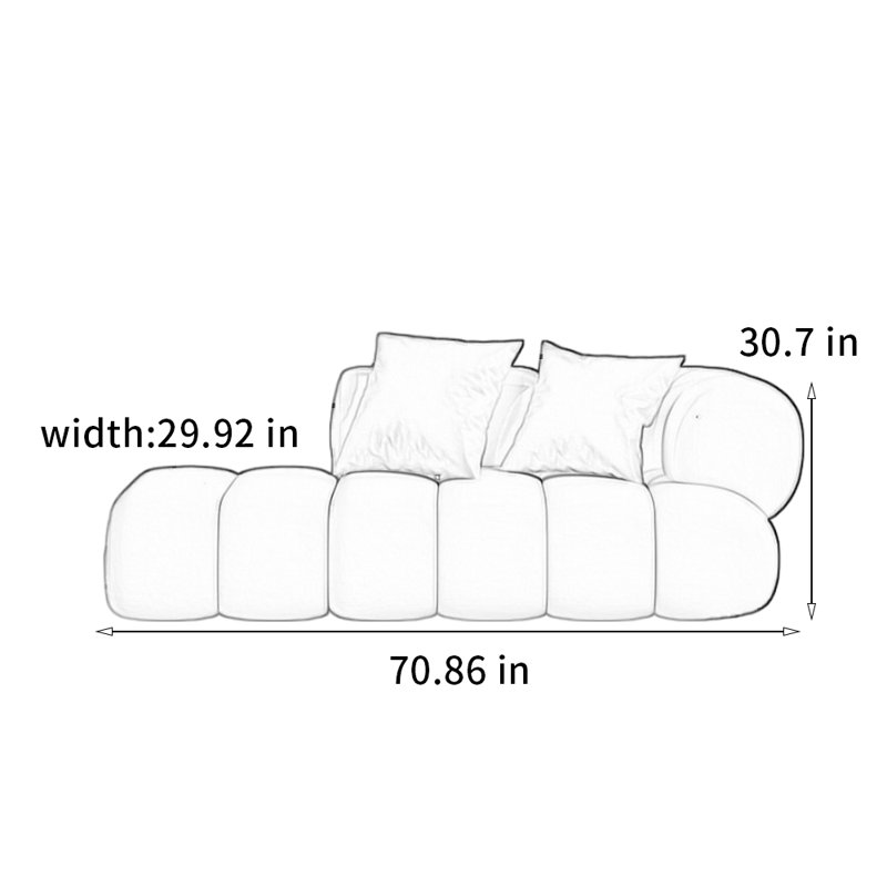 Chaise Creative en bois massif, Orienté à droite, Blanc cassé / blanc