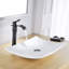 Robinet de lavabo vasque à poignée simple avec drain-96334778