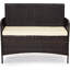 Beeley Polyethylene (PE) Wicker 4 - Person Seating Group with Cushions-1300196834-1300196835