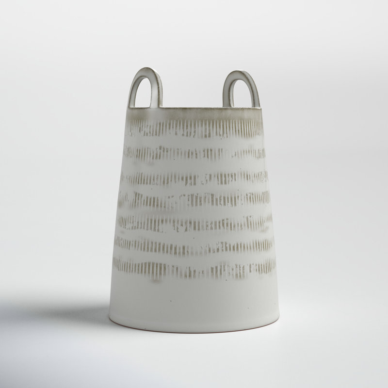 Circe 7.25'' Handmade Ceramic Table Vase