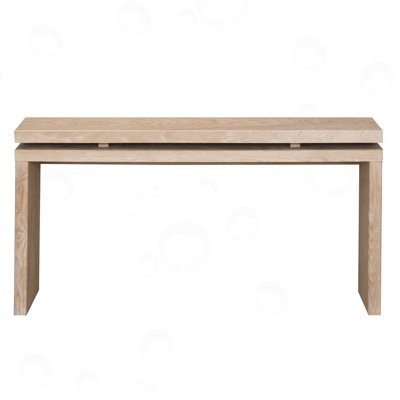 Console Table With Double Board Suspension Design
