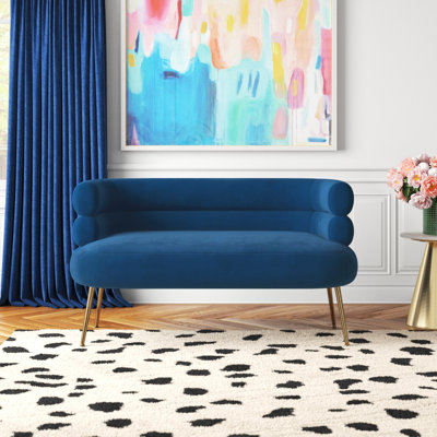 Demetrius  50'' Upholstered Loveseat