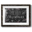 Tableau noir «Merry Christmas» - impression d'un seul cadre-420495823-420495820