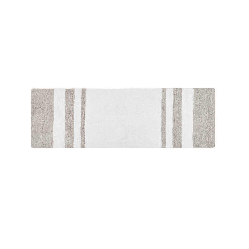 Reversible Bath Rug, Taupe, 72" L x 24" W