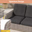 Ensemble de canapé de patio 6 pièces avec table, osier en rotin de polyéthylène pour terrasse, terrasse et cour-1019052512-1019052515