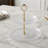 Reis Glass Two Tier Plate