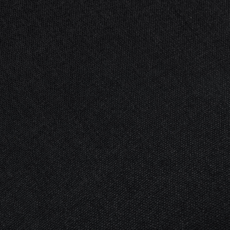 Arelly Swivel Upholstered Counter Stool, Fabric - Black