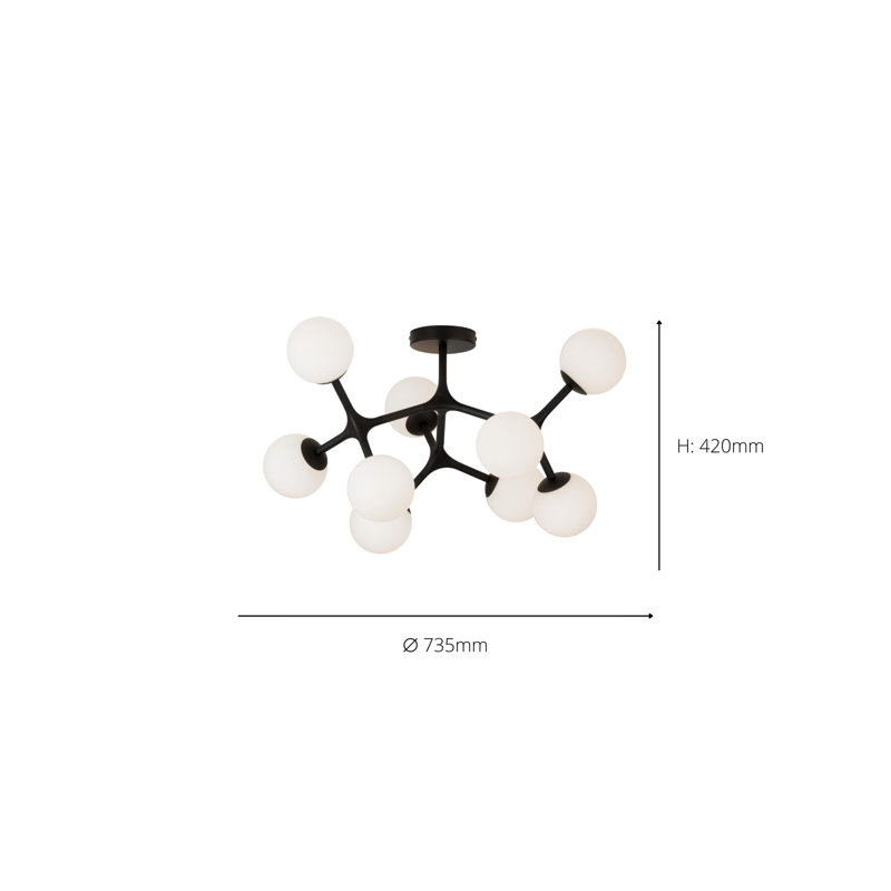 Tabiona Semi Flush Mount