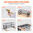 27.56 " W Steel Shelving Unit