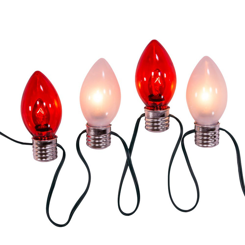 2'' String Lights, Red/White