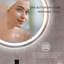 Miroir de salle de bain simple à DEL en cristal poli pour salle de bain-1633259225