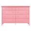 Charmante commode décontractée rose-909888060