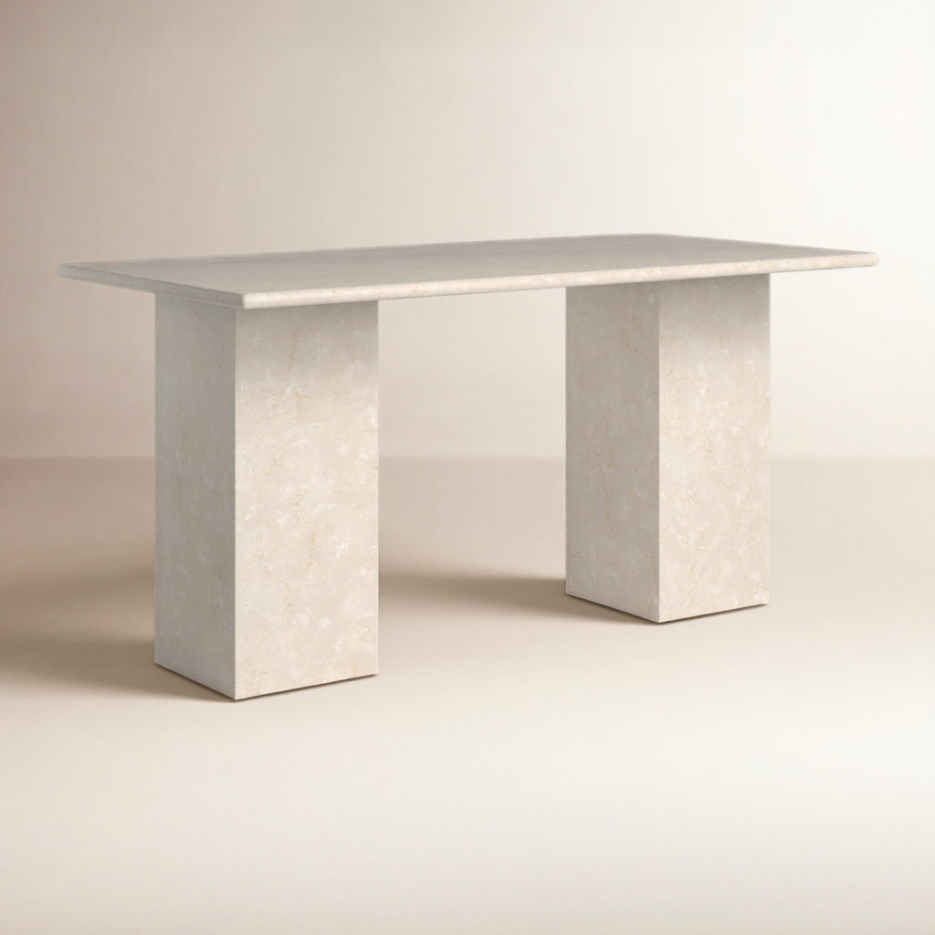 Agatha Writing Desk, Cream
