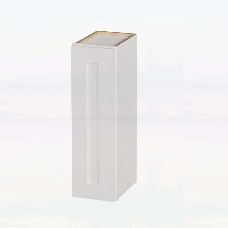 Armoire peu encombrante avec porte à fermeture en douceur et tablettes réglables pour un rangement polyvalent
