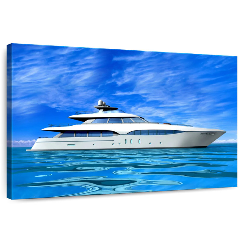 Bateau de luxe Mehar Blue Sky, H 8 po x l 12 po