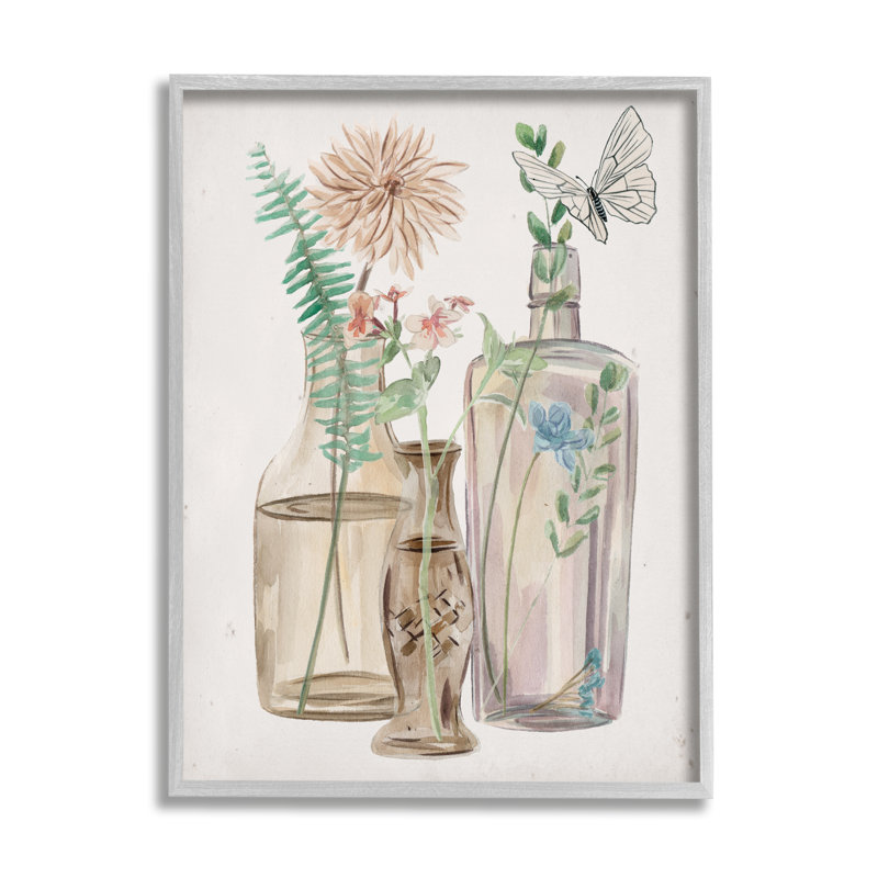 Bouquets de printemps et prairies, Estampe numérique Farmhouse, H 20 po x l 16 po