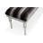 Melrose Plaza Faux Fur Upholstered Bench