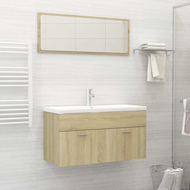 Cummine Vanity & Mirror Set