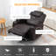 Fauteuil inclinable de massage en cuir PU avec siège pivotant à 360 degrés-580992523