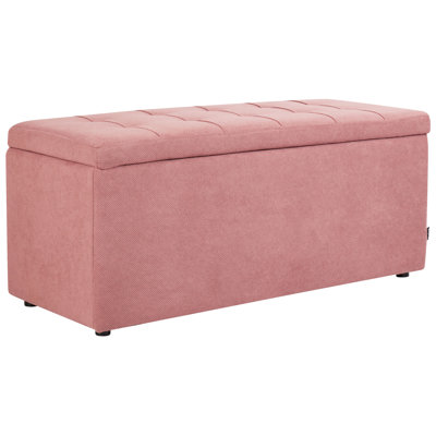 Rabecka Polyester Upholstered Storage Bench
