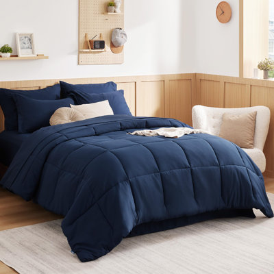 Bedsure Quilted Design Comforter Set