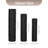 Hammered Metal Floor Vases Set Of 3