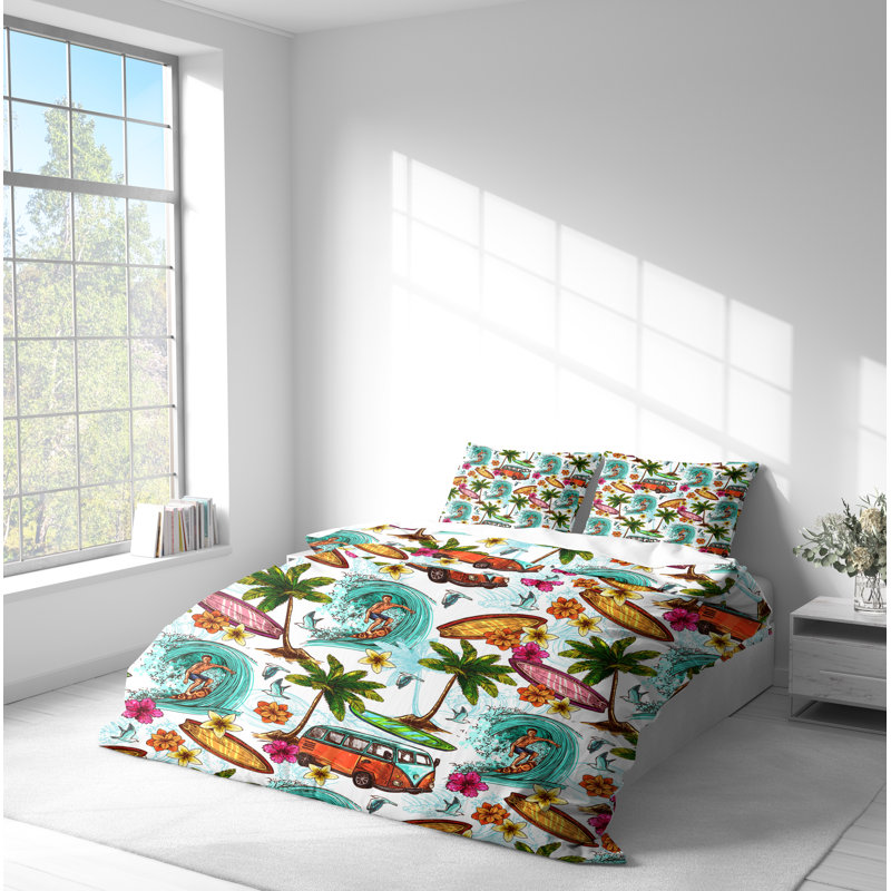 Abstract Duvet Cover, Queen Duvet Cover + 2 Standard Shams