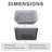 49'' X 28'' Acrylic Freestanding Soaking Bathtub-106775486