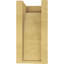Bois de cèdre brut TimberThane Corbeau apprêté l 5 po x P 5 po x H 10 po-88289629