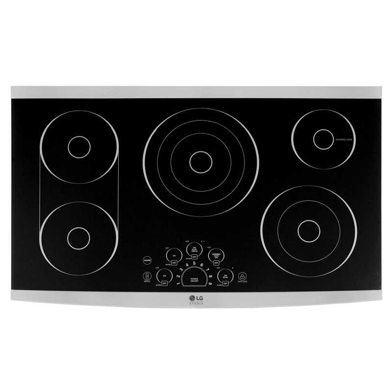 LG STUDIO Electric Cooktop with 5 Elements, 36"
