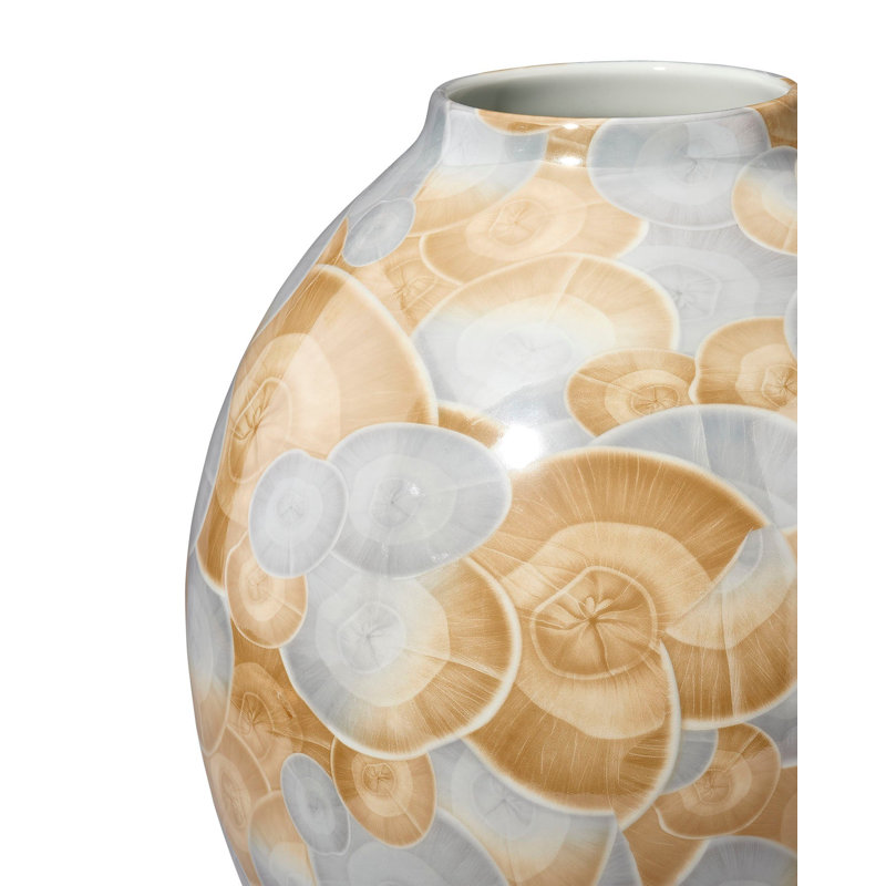 Tranquil Handcrafted Ceramic Table Vase