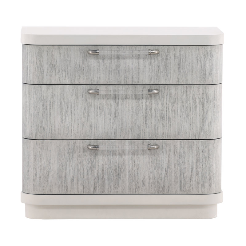 Cove 3 - Drawer Solid Wood Nightstand