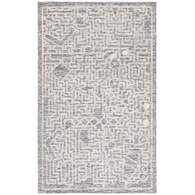 Lalania Hand Tufted Wool Pile Southwestern Rug