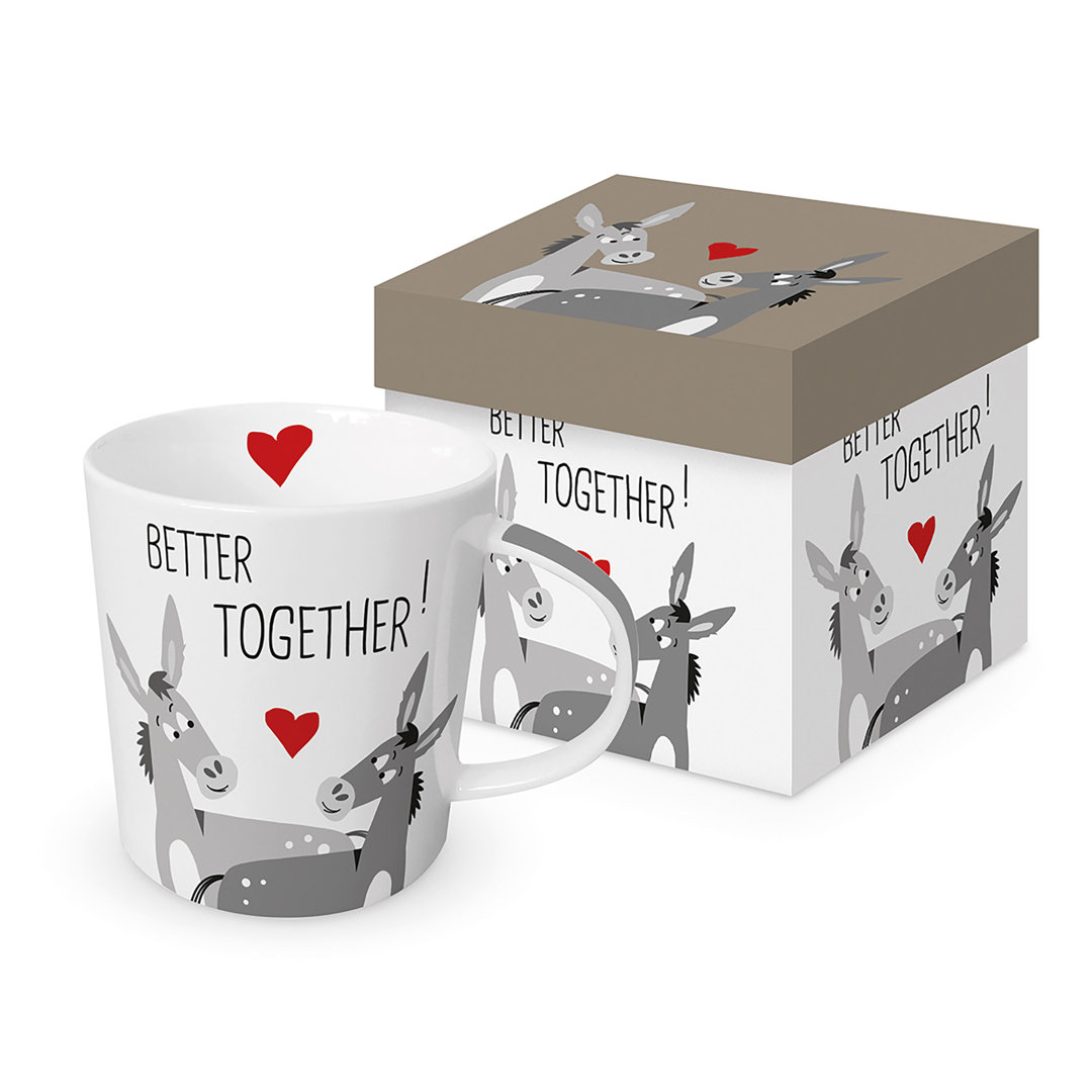 Donkey Love Trend Mug in Geschenkbox