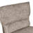 Modern Upholstered Adjustable Height Swivel Full Back Metal Base Bar Stool-585337191