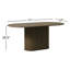 Iris Oak Oval Dining Table-87385347