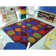 Tapis touffeté à motif géométrique