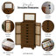 Armoire à bijoux avec miroir Harwant-1336735316