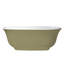 Amiata 64.75" x 31.5" Freestanding Soaking Volcanic Limestone™ Bathtub-66642761-66642773