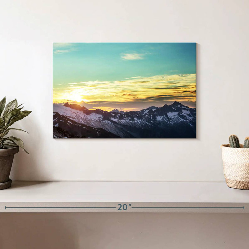 Alvord North Cascade Mountain Range, 8" H x 12" W