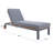 Jackman Outdoor Chaise Lounge , Cushion Included-1859330280