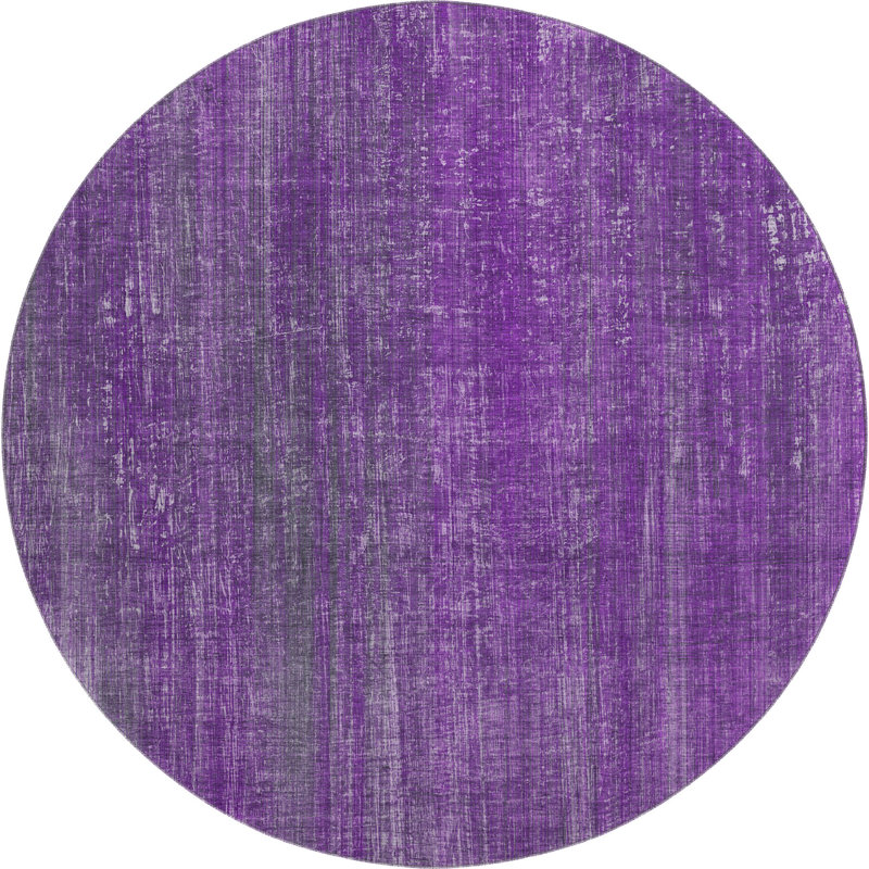Tapis Cerrito avec envers antidérapant, Rond 8 pi