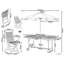 Nicolas 6 - Person Acacia Patio Dining Set with Oval Table